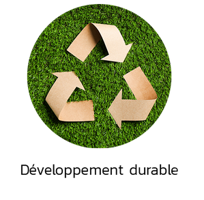 Le développement durable et la conception de packaging - emballages écologique étant au coeur de nos préoccupations, nous proposons des emballages respectant l'environnement.